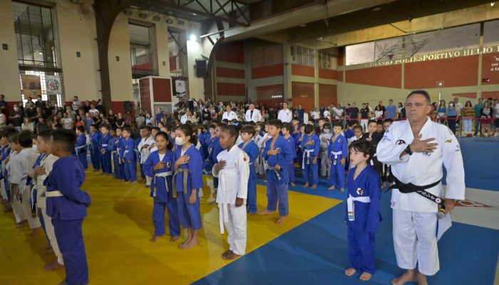 03/12/2022 - BRASIL / BELO HORIZONTE - Judo do Barroca Tenis Clube. Entrega de faixas .
© Washington Alves/Light Press